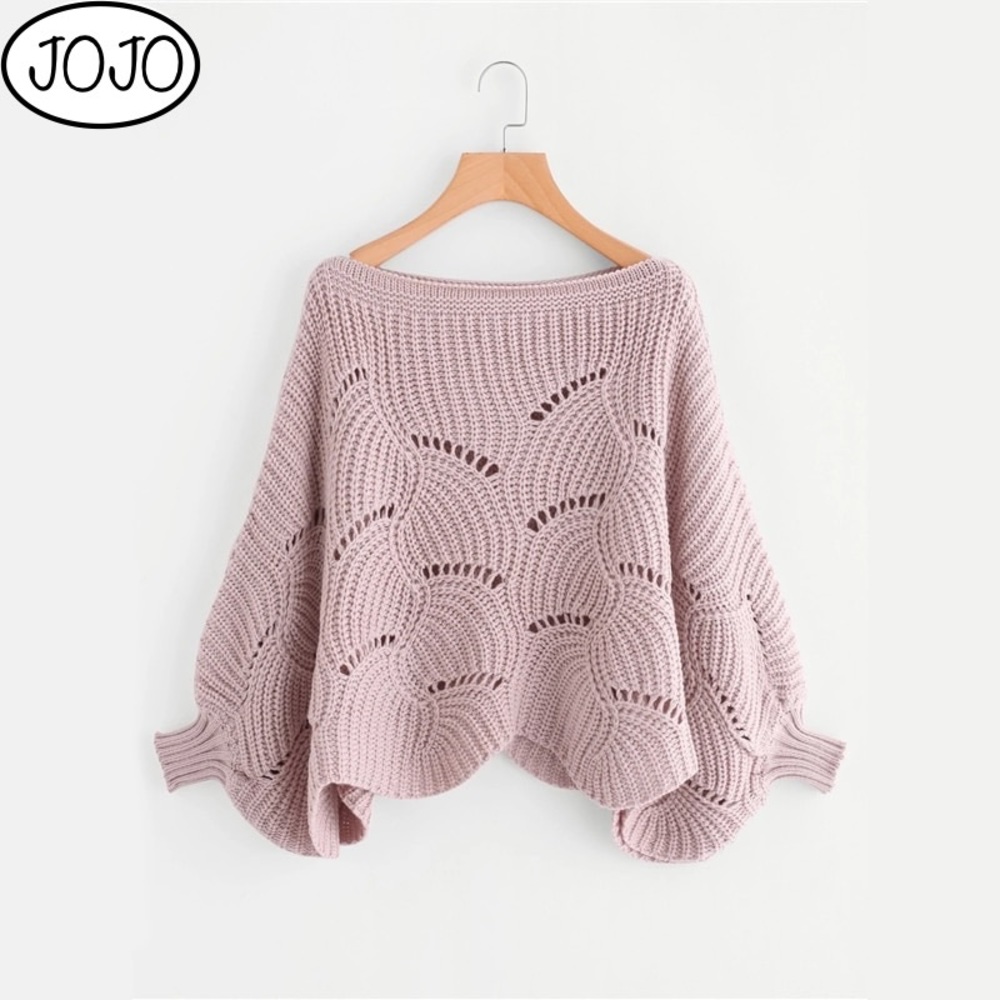 NEW!!! Stylish sweater of the year with boat neck!